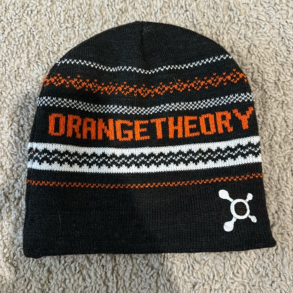 Never worn, orangetheory beanie